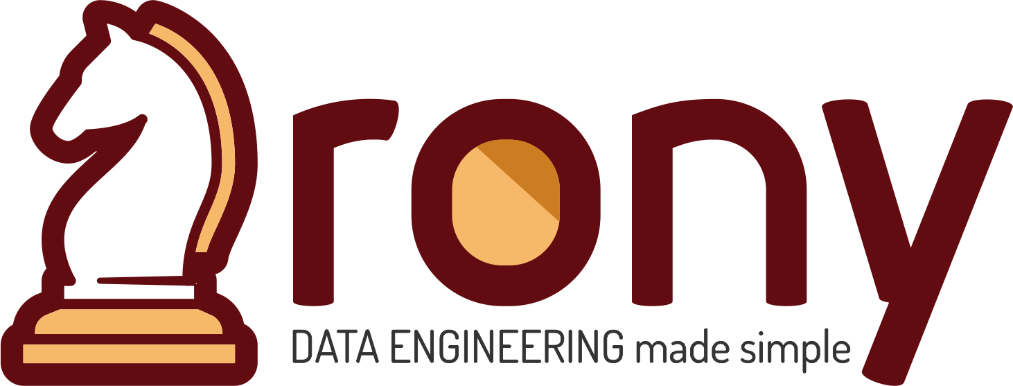 Rony - Data Engineering made simple